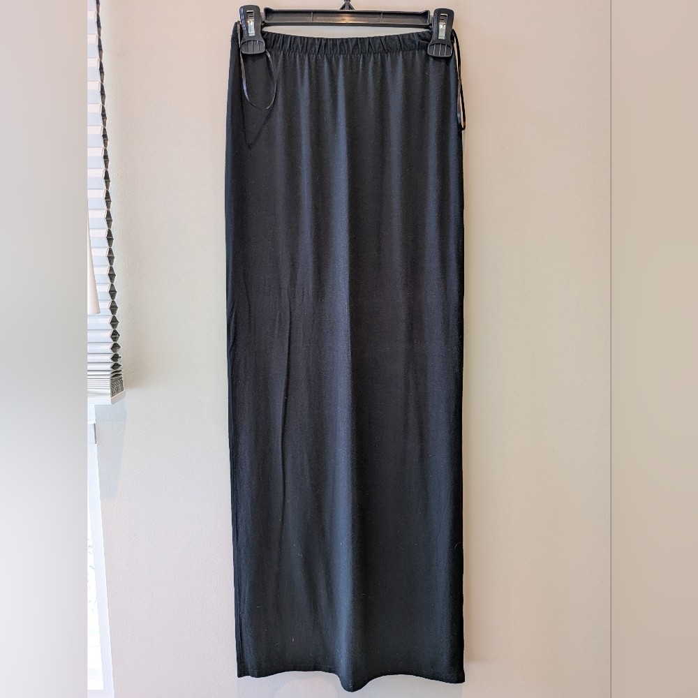 Babaton Modal Side Slit Skirt